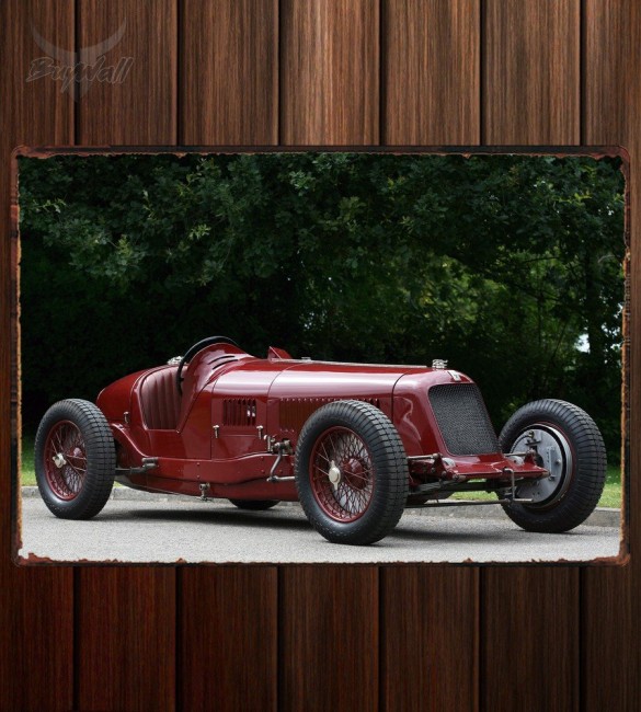 Металлическая табличка Maserati 8C 2800 Металлическая табличка Maserati 8C 2800